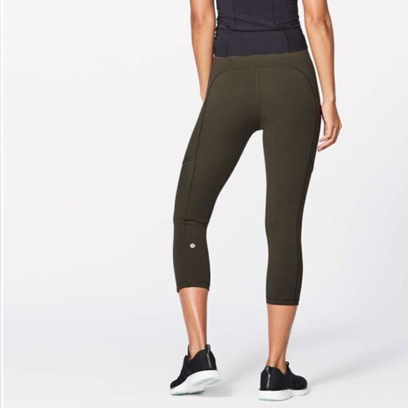 Lululemon Speed Up Crop *21"
Dark Olive - Picture 3 of 13